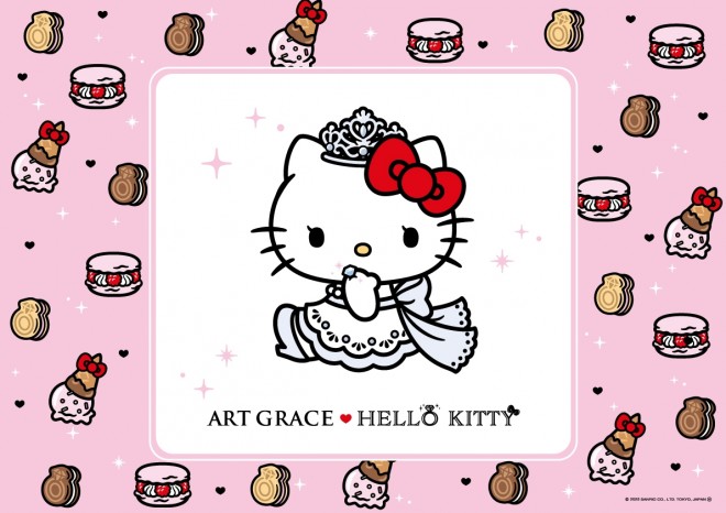 The Hello Kitty Princess Afternoon Tea features character-inspired sweets, including a Kitty-shaped shortcake and tiara-topped mousse, offering a royal and photogenic dessert experience.